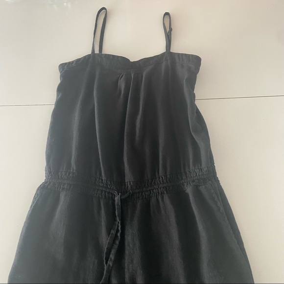 Bop Basics Shopbop black linen jumpsuit w pockets! - Picture 2 of 11